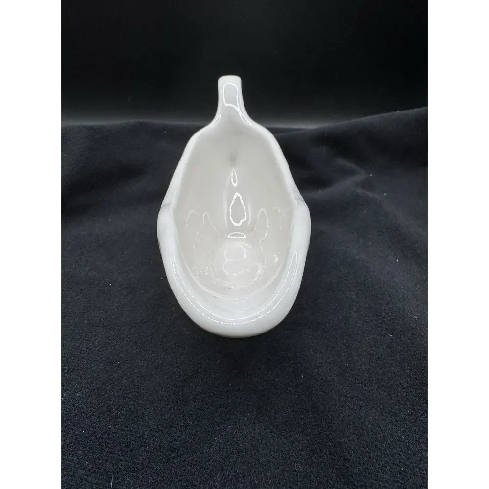 Homer Laughlin White Gravy Boat Vintage saucière Best China USA